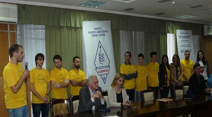 Otvorene novoopremljene prostorije univerzitetskog radio kluba Otvorene novoopremljene prostorije univerzitetskog radio kluba