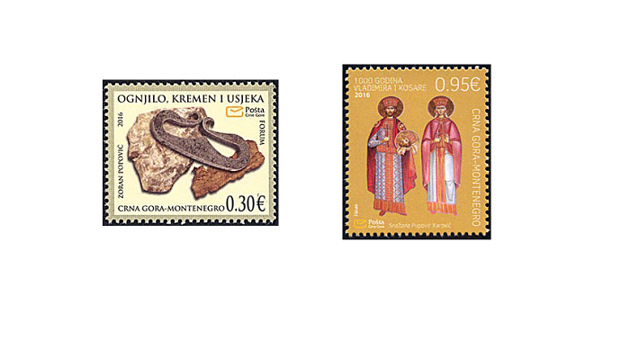 Pošta CG u okviru izdanja ''Istorijsko nasljeđe'' publikuje poštanske marke i koverte Pošta CG u okviru izdanja ''Istorijsko nasljeđe'' publikuje poštanske marke i koverte