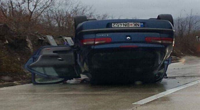 Saobraćajna nesreća na putu Nikšić - Grahovo Saobraćajna nesreća na putu Nikšić - Grahovo