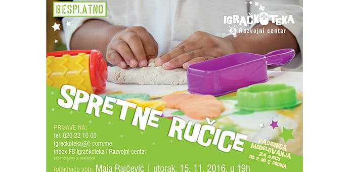 Udruženje Roditelji organizuje dvije besplatne radionice Udruženje Roditelji organizuje dvije besplatne radionice