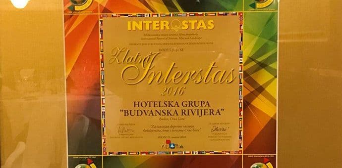 Zlatni Interstas za HG Budvanska rivijera Zlatni Interstas za HG Budvanska rivijera