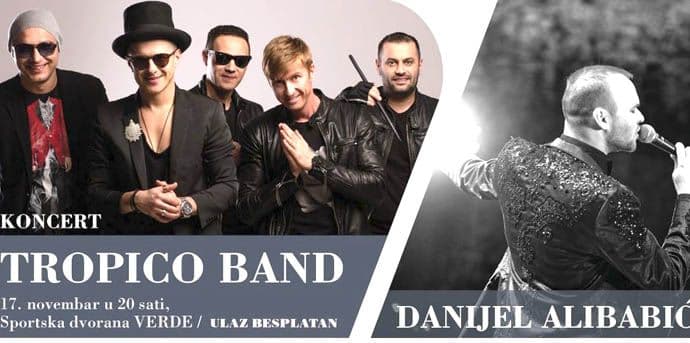 Koncert Tropico benda povodom otvaranja sportske dvorane "Verde" Koncert Tropico benda povodom otvaranja sportske dvorane "Verde"