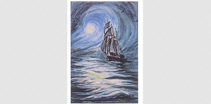 Boka Tinde Bulatović u galeriji "Art" Boka Tinde Bulatović u galeriji "Art"