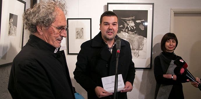 Dado u galeriji "Most": Život genija u odabranim djelima Dado u galeriji "Most": Život genija u odabranim djelima