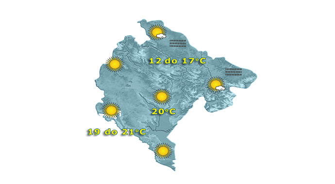 Evo kakvo nas vrijeme očekuje u narednim danima Evo kakvo nas vrijeme očekuje u narednim danima