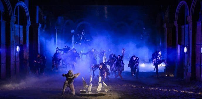 "Bura" na glavnoj sceni nacionalnog teatra "Bura" na glavnoj sceni nacionalnog teatra