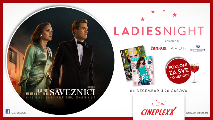 Veče za dame u Cineplexx-u Veče za dame u Cineplexx-u