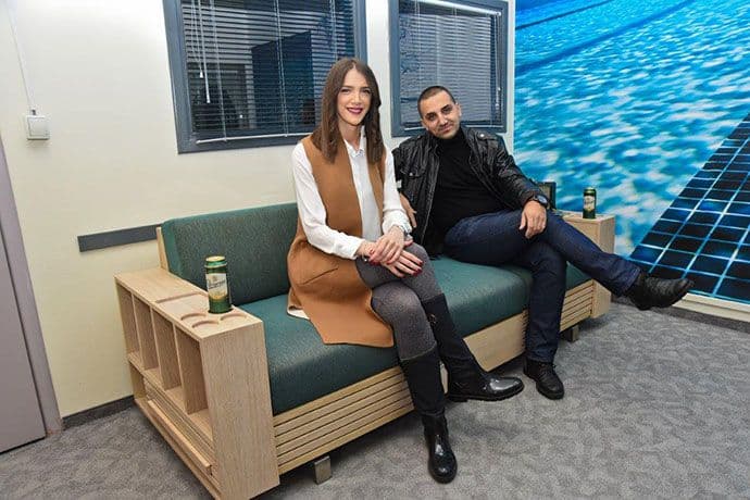 Vladimir Đurišić osvojio Staropramen sofu (FOTO) Vladimir Đurišić osvojio Staropramen sofu (FOTO)