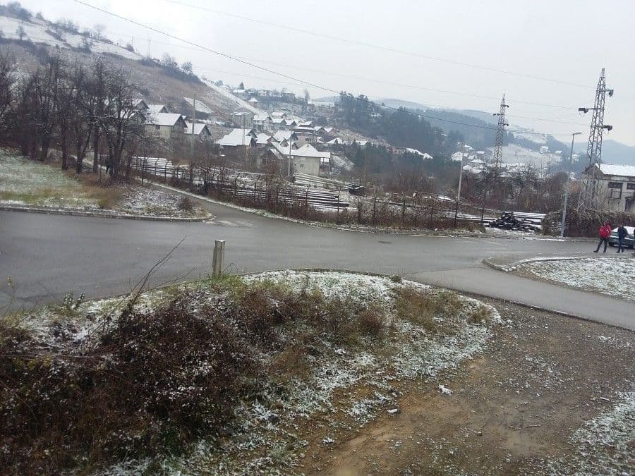 Sniježilo od jutra u Bijelom Polju Sniježilo od jutra u Bijelom Polju