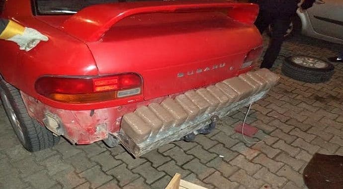 Zaplijenjeno 16 kilograma skanka Zaplijenjeno 16 kilograma skanka