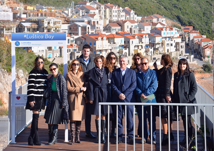 Delegacija NTO u posjeti Luštica Bay-u Delegacija NTO u posjeti Luštica Bay-u