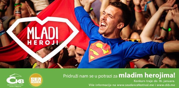 Crna Gora bira mlade heroje! Crna Gora bira mlade heroje!