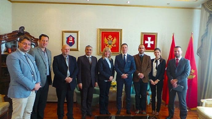 Bogdanović primio delegaciju Crnogorske panevropske unije Bogdanović primio delegaciju Crnogorske panevropske unije