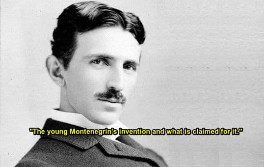 "Nevada State Journal" prije 122. godine: "Mladi Crnogorac Nikola Tesla" "Nevada State Journal" prije 122. godine: "Mladi Crnogorac Nikola Tesla"