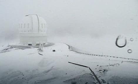 Snijeg na tropskim Havajima Snijeg na tropskim Havajima