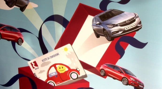 Eko vozi i osvoji: Goran Gazivoda novi dobitnik automobila ''Opel Astra'' Eko vozi i osvoji: Goran Gazivoda novi dobitnik automobila ''Opel Astra''