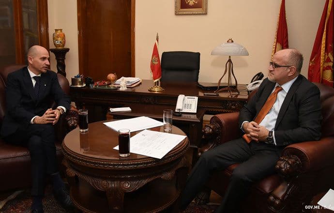 Ministar Darmanović primio ambasadora Mađarske Pošu Ministar Darmanović primio ambasadora Mađarske Pošu