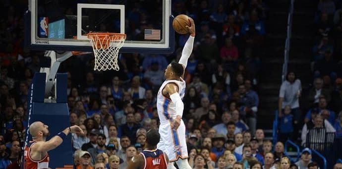 NBA: Vestbruk stigao Džordana, Vučević loš NBA: Vestbruk stigao Džordana, Vučević loš