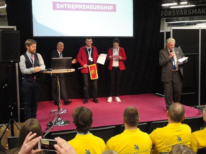 Crna Gora osvojila zlato iz preduzetništva na evropskom takmičenju u vještinama Crna Gora osvojila zlato iz preduzetništva na evropskom takmičenju u vještinama