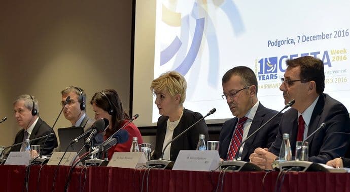 Sekulić na "CEFTA Week"-u: Trgovinskim olakšicama jačamo konkurentnost naših ekonomija Sekulić na "CEFTA Week"-u: Trgovinskim olakšicama jačamo konkurentnost naših ekonomija