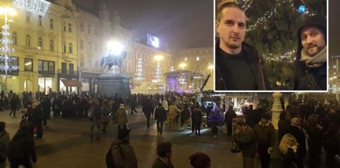 "Index" u centru Zagreba dijelio srpske čokoladice "Index" u centru Zagreba dijelio srpske čokoladice