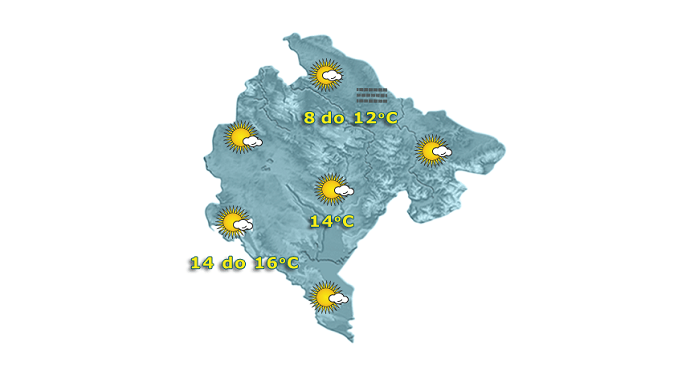 Poslijepodne naoblačenje, sjutra snijeg u sjevernim predjelima Poslijepodne naoblačenje, sjutra snijeg u sjevernim predjelima
