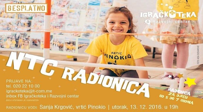 Nova NTC radionica i jedna posvećena pticama Nova NTC radionica i jedna posvećena pticama