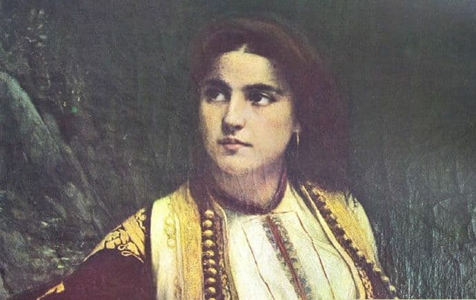 Crnogorke u djelima poznatih slikara Crnogorke u djelima poznatih slikara