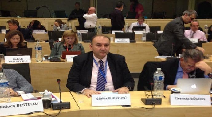 Bjeković ponovo član Biroa ECRI-ja Bjeković ponovo član Biroa ECRI-ja