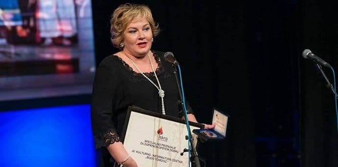 KIC "Budo Tomović" dobitnik priznanja za doprinos opštem dobru KIC "Budo Tomović" dobitnik priznanja za doprinos opštem dobru