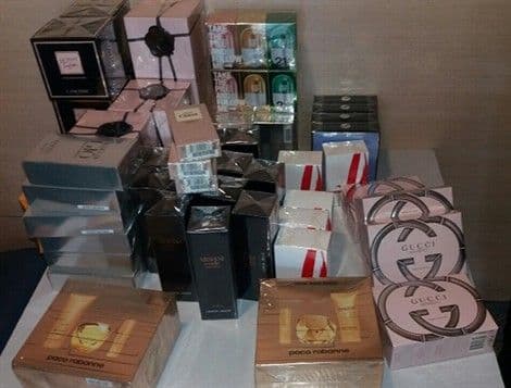 Oduzeta neprijavljena firmirana roba vrijedna 3.500 eura Oduzeta neprijavljena firmirana roba vrijedna 3.500 eura