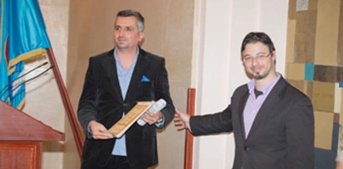 Boris Kastel laureat "Književnog pera" Boris Kastel laureat "Književnog pera"