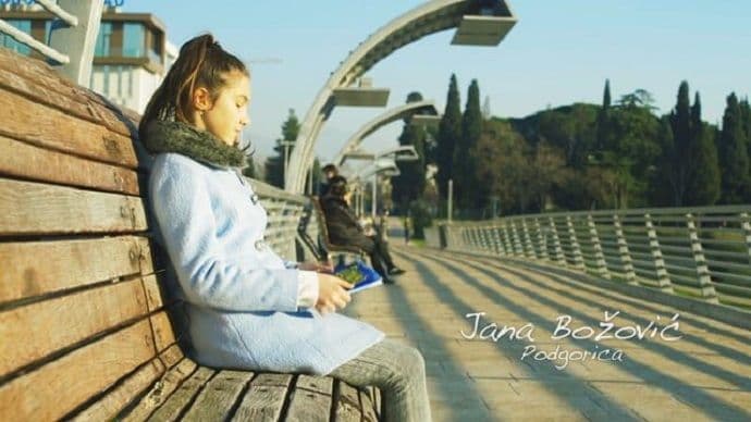 Pjesma na poklon Podgorici od dvanaestogodišnje Jane Božović Pjesma na poklon Podgorici od dvanaestogodišnje Jane Božović