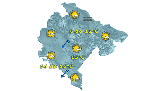 Evo kakvo nas vrijeme očekuje za dane vikenda Evo kakvo nas vrijeme očekuje za dane vikenda