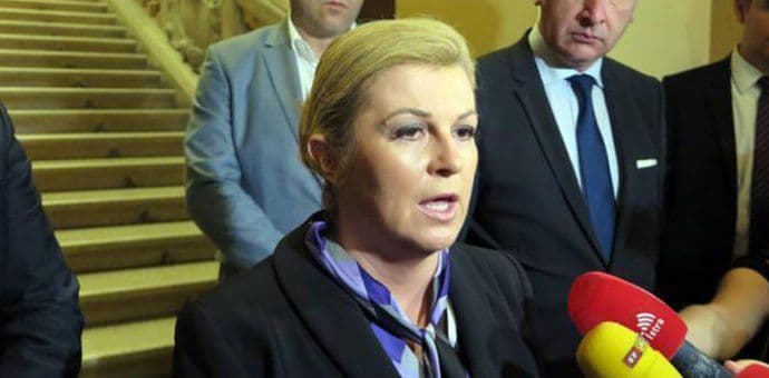 Grabar Kitarović: Deklaracija o zajedničkom jeziku marginalna stvar Grabar Kitarović: Deklaracija o zajedničkom jeziku marginalna stvar
