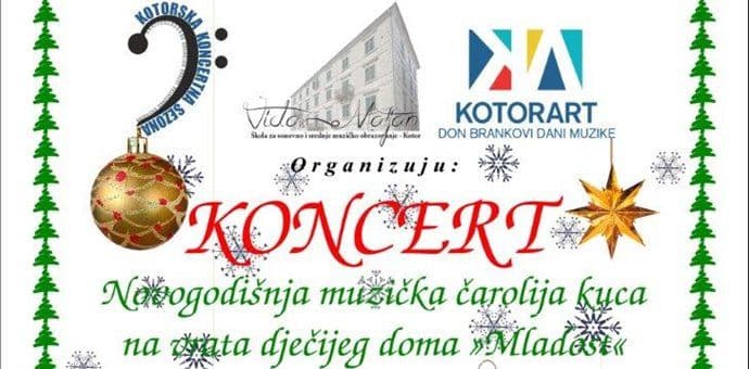Koncert učenika kotorske muzičke škole za štićenike Dječijeg doma u Bijeloj Koncert učenika kotorske muzičke škole za štićenike Dječijeg doma u Bijeloj