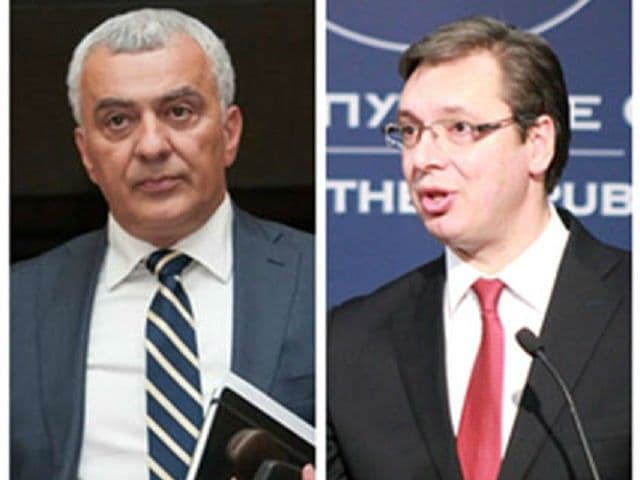 Mandić danas s Vučićem Mandić danas s Vučićem