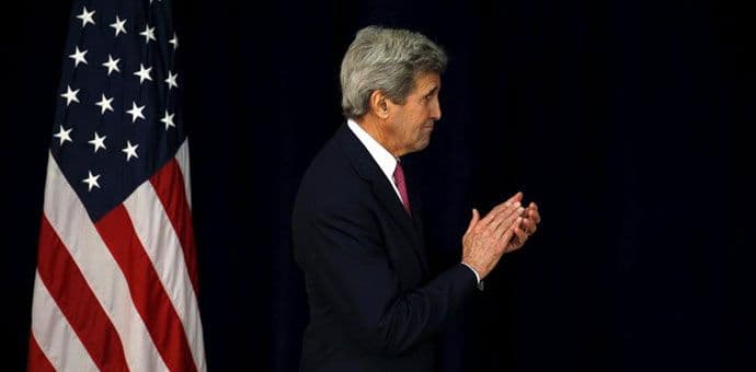 Keri: Dvije države jedini način da se obezbijedi mir Izraela i Palestine Keri: Dvije države jedini način da se obezbijedi mir Izraela i Palestine