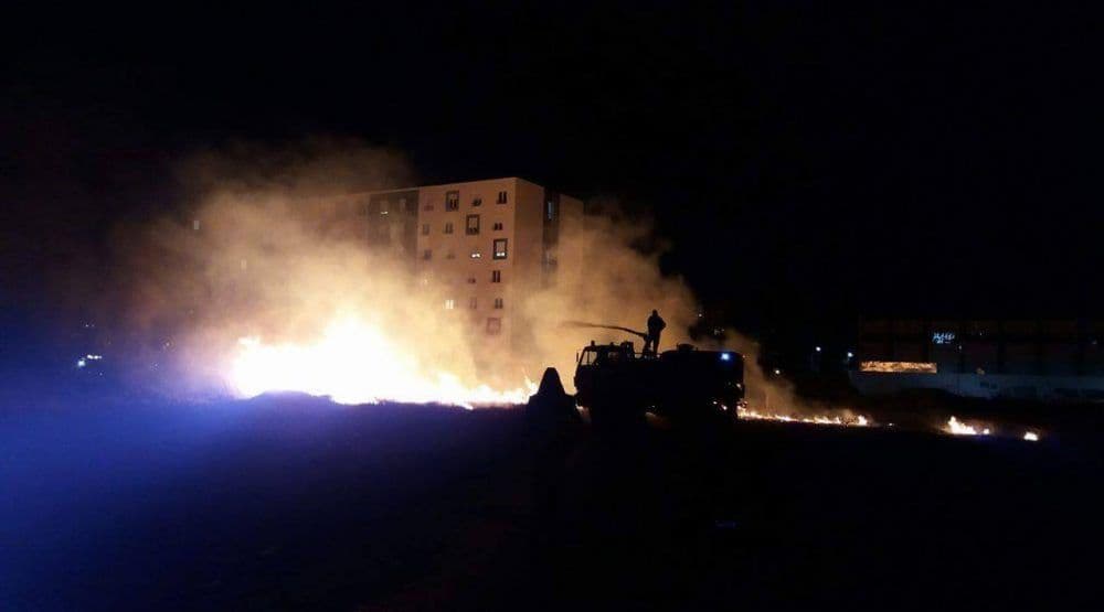 Požar kod Studentskog doma Požar kod Studentskog doma