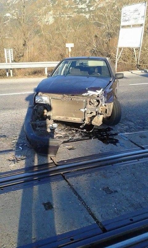 VIRPAZAR: Sudar automobila i voza VIRPAZAR: Sudar automobila i voza