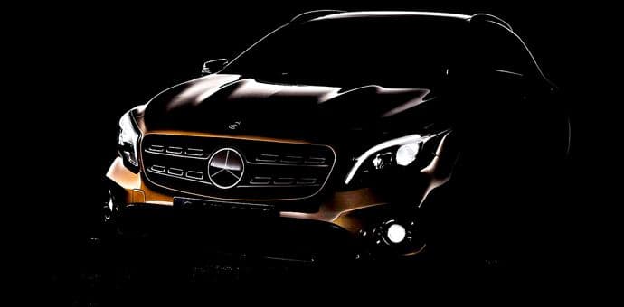 Prva fotografija: Mercedes GLA za 2017. Prva fotografija: Mercedes GLA za 2017.