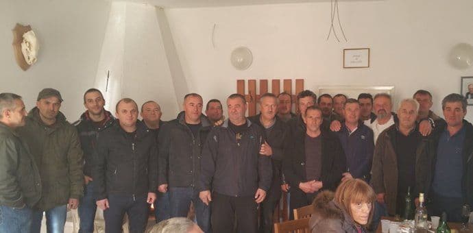 Nikšićki lovci dobrovoljno dali krv Nikšićki lovci dobrovoljno dali krv