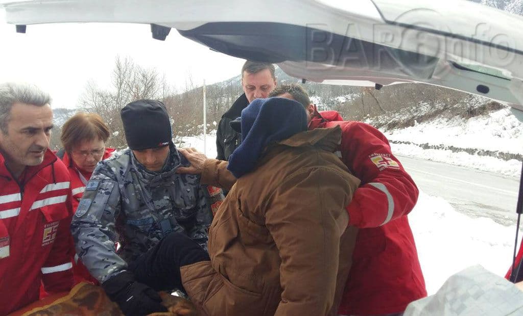 Iz zaleđenog Bukovika evakuisan Dušan Bokan Iz zaleđenog Bukovika evakuisan Dušan Bokan