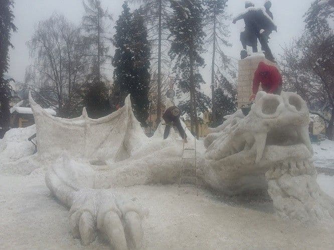 Završiće sniježnog zmaja za dva dana Završiće sniježnog zmaja za dva dana