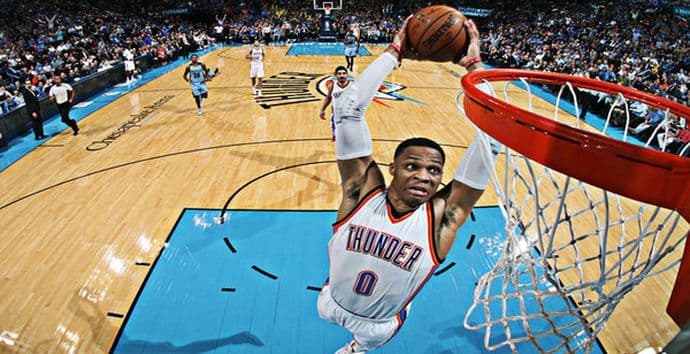 Vestbrukov "kvadripl-dabl" za istoriju Vestbrukov "kvadripl-dabl" za istoriju