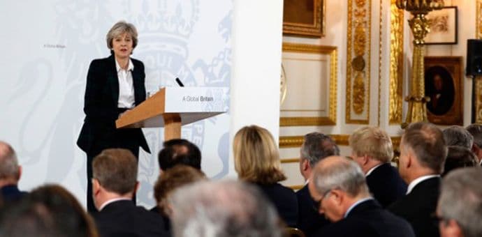 Mej: Britanija napušta jedinstveno evropsko tržište Mej: Britanija napušta jedinstveno evropsko tržište