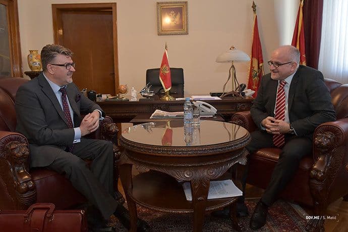 Darmanović primio novog hrvatskog ambasadora Veselka Grubišića Darmanović primio novog hrvatskog ambasadora Veselka Grubišića