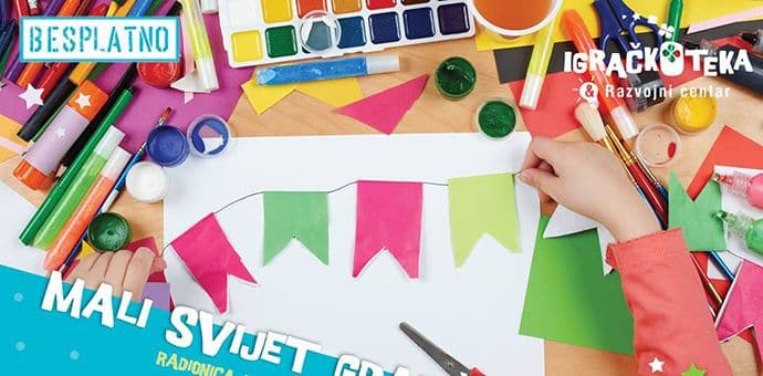 Roditelji: Dvije kreativne radionice za najmlađe Roditelji: Dvije kreativne radionice za najmlađe