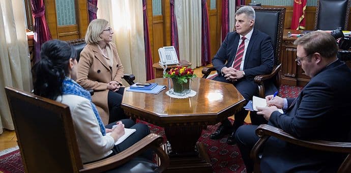 Brajović - Mekluni: Stručna podrška UN-a u interesu razvoja cijelog društva Brajović - Mekluni: Stručna podrška UN-a u interesu razvoja cijelog društva