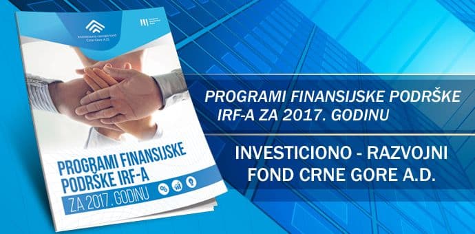 “POBJEDA” OBJAVLJUJE KONKURS IRF-a: Kroz 33 kreditne linije plasiraće najmanje 120 miliona eura “POBJEDA” OBJAVLJUJE KONKURS IRF-a: Kroz 33 kreditne linije plasiraće najmanje 120 miliona eura